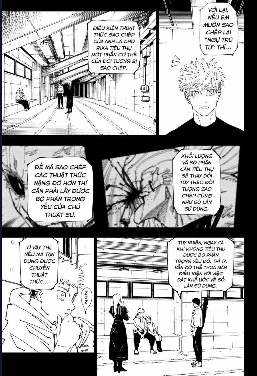 Jujutsu Kaisen - Chú Thuật Hồi Chiến 267 trang 5