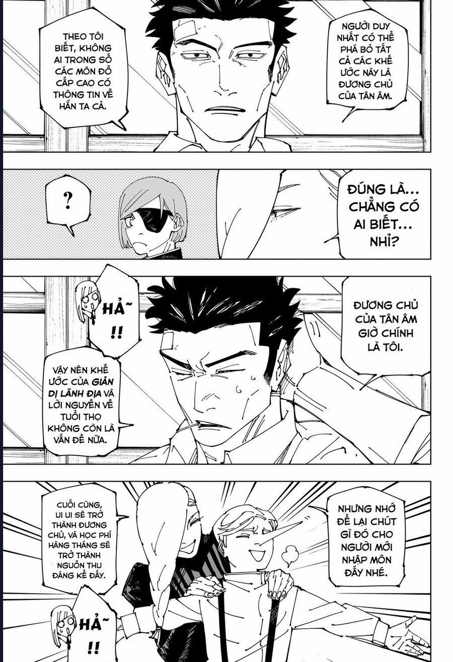 Jujutsu Kaisen - Chú Thuật Hồi Chiến 269 trang 15
