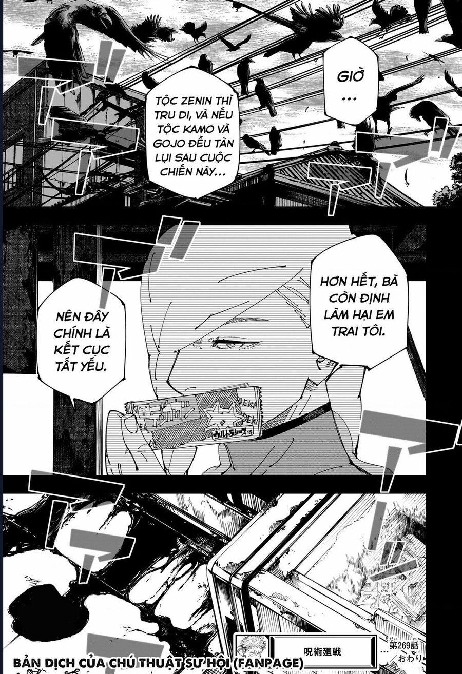 Jujutsu Kaisen - Chú Thuật Hồi Chiến 269 trang 19