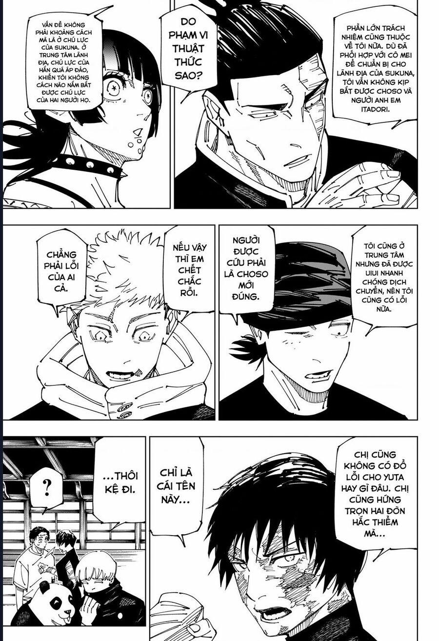 Jujutsu Kaisen - Chú Thuật Hồi Chiến 269 trang 9