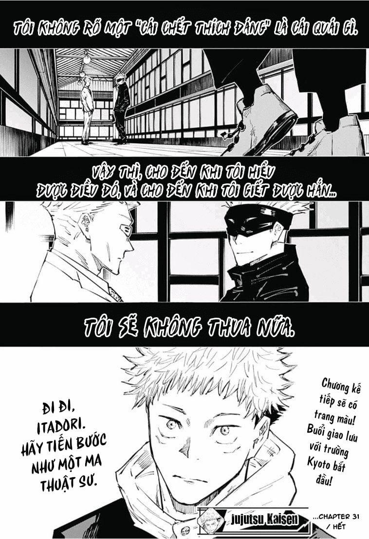 Jujutsu Kaisen - Chú Thuật Hồi Chiến 31 trang 21
