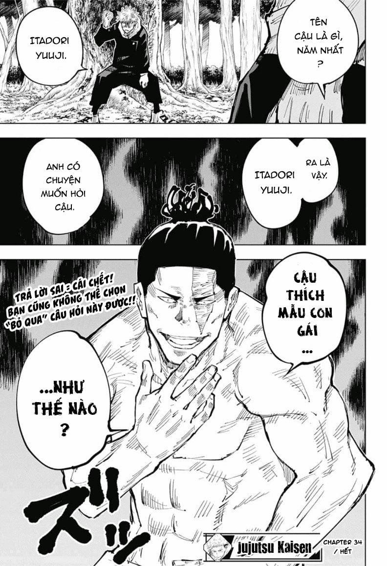 Jujutsu Kaisen - Chú Thuật Hồi Chiến 34 trang 18
