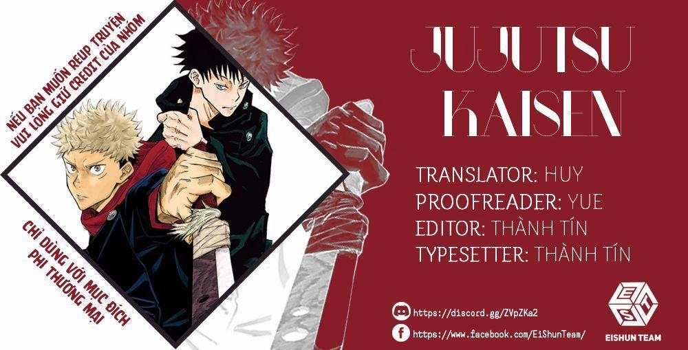 Jujutsu Kaisen - Chú Thuật Hồi Chiến 39 trang 1