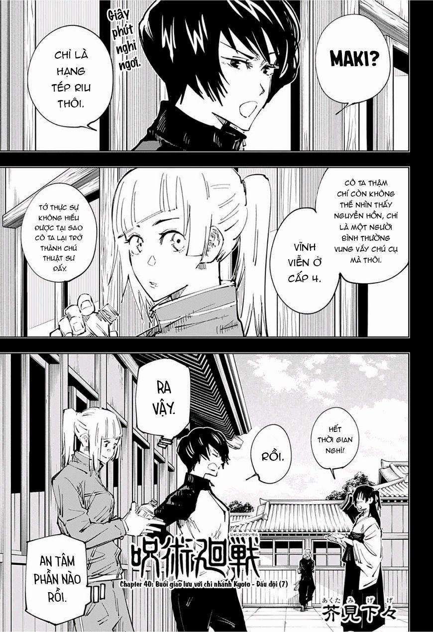 Jujutsu Kaisen - Chú Thuật Hồi Chiến 40 trang 2