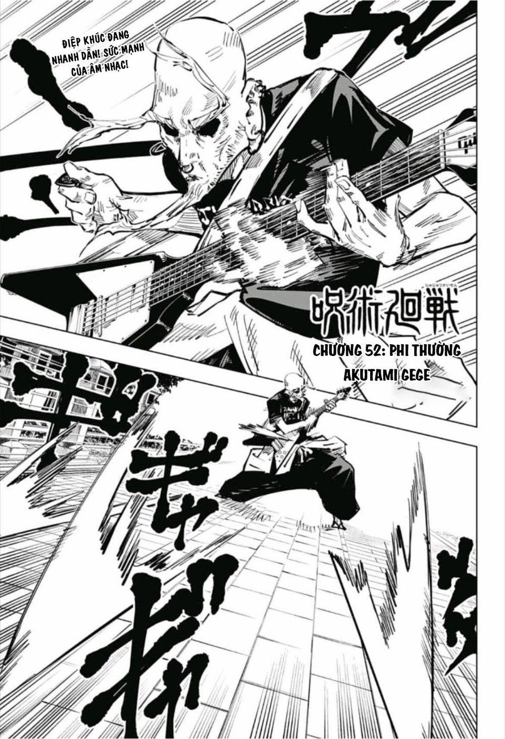 Jujutsu Kaisen - Chú Thuật Hồi Chiến 52 trang 2
