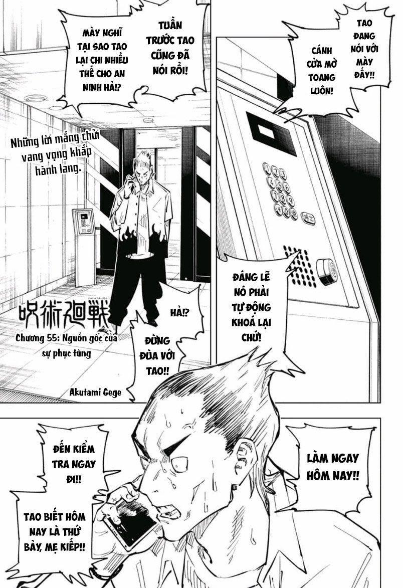 Jujutsu Kaisen - Chú Thuật Hồi Chiến 55 trang 2