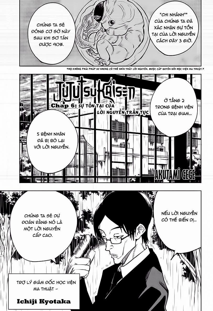 Jujutsu Kaisen - Chú Thuật Hồi Chiến 6 trang 3