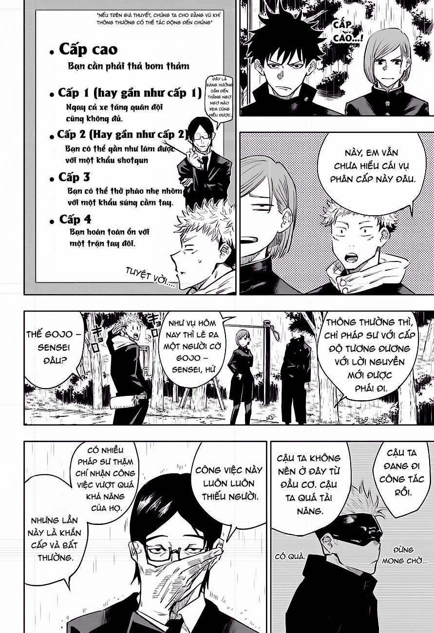 Jujutsu Kaisen - Chú Thuật Hồi Chiến 6 trang 4