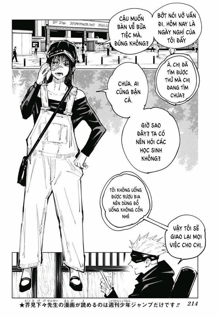 Jujutsu Kaisen - Chú Thuật Hồi Chiến 63 trang 15