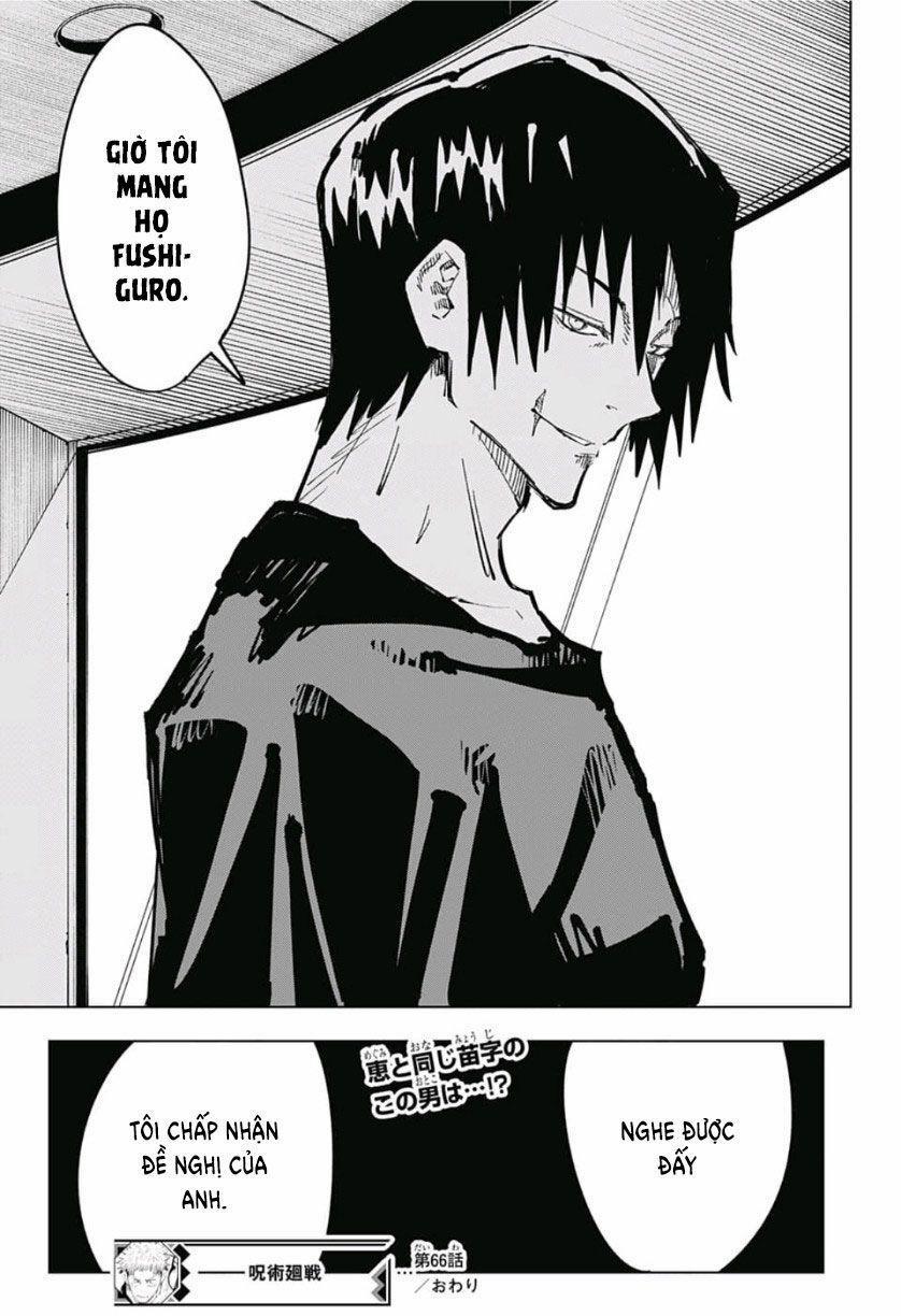 Jujutsu Kaisen - Chú Thuật Hồi Chiến 66 trang 20