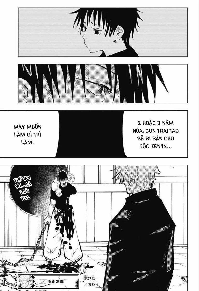 Jujutsu Kaisen - Chú Thuật Hồi Chiến 75 trang 19