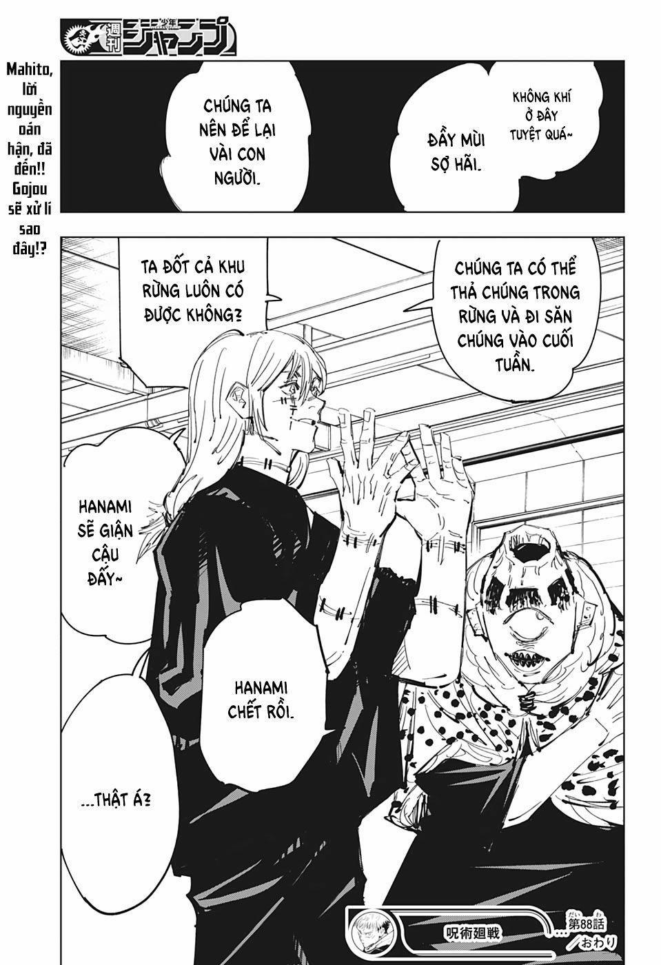 Jujutsu Kaisen - Chú Thuật Hồi Chiến 88 trang 20