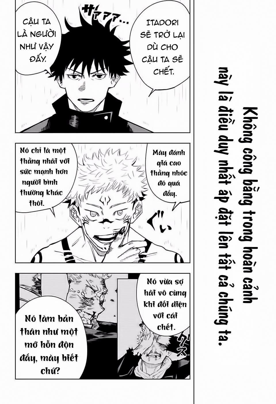 Jujutsu Kaisen - Chú Thuật Hồi Chiến 9 trang 4