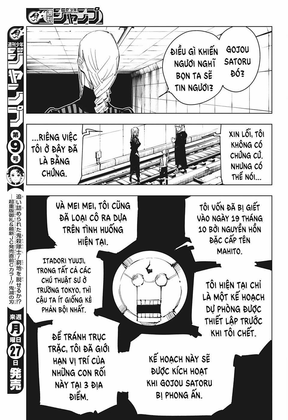 Jujutsu Kaisen - Chú Thuật Hồi Chiến 91 trang 9