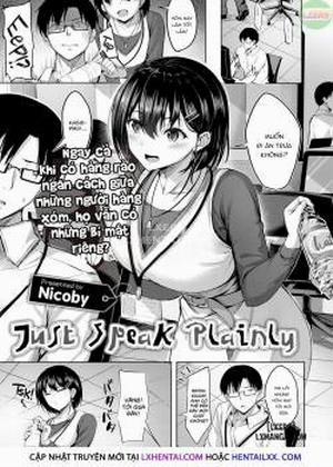 Đọc truyện tranh Just Speak Plainly