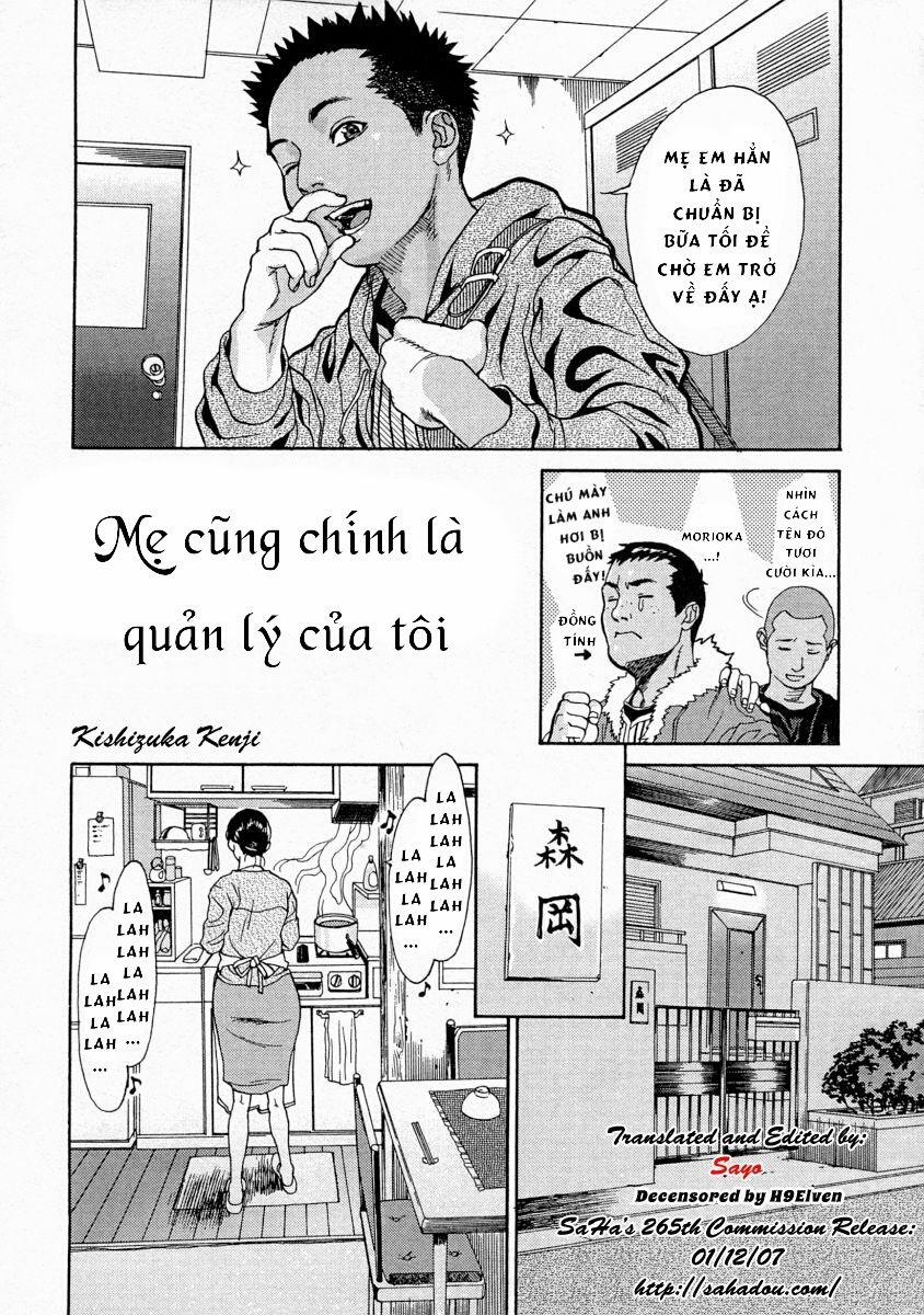 Kaa-san wa Boku no Manager (Mamakan 1) Oneshot trang 2