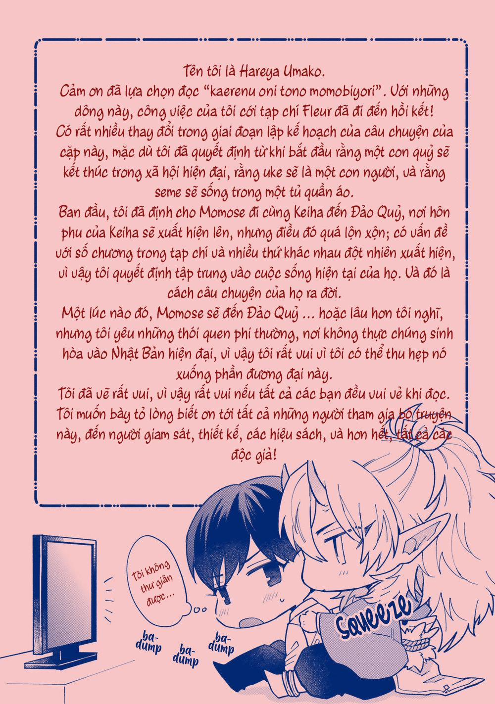 Kaerenu Oni to no Momo Biyori 6 NT trang 11