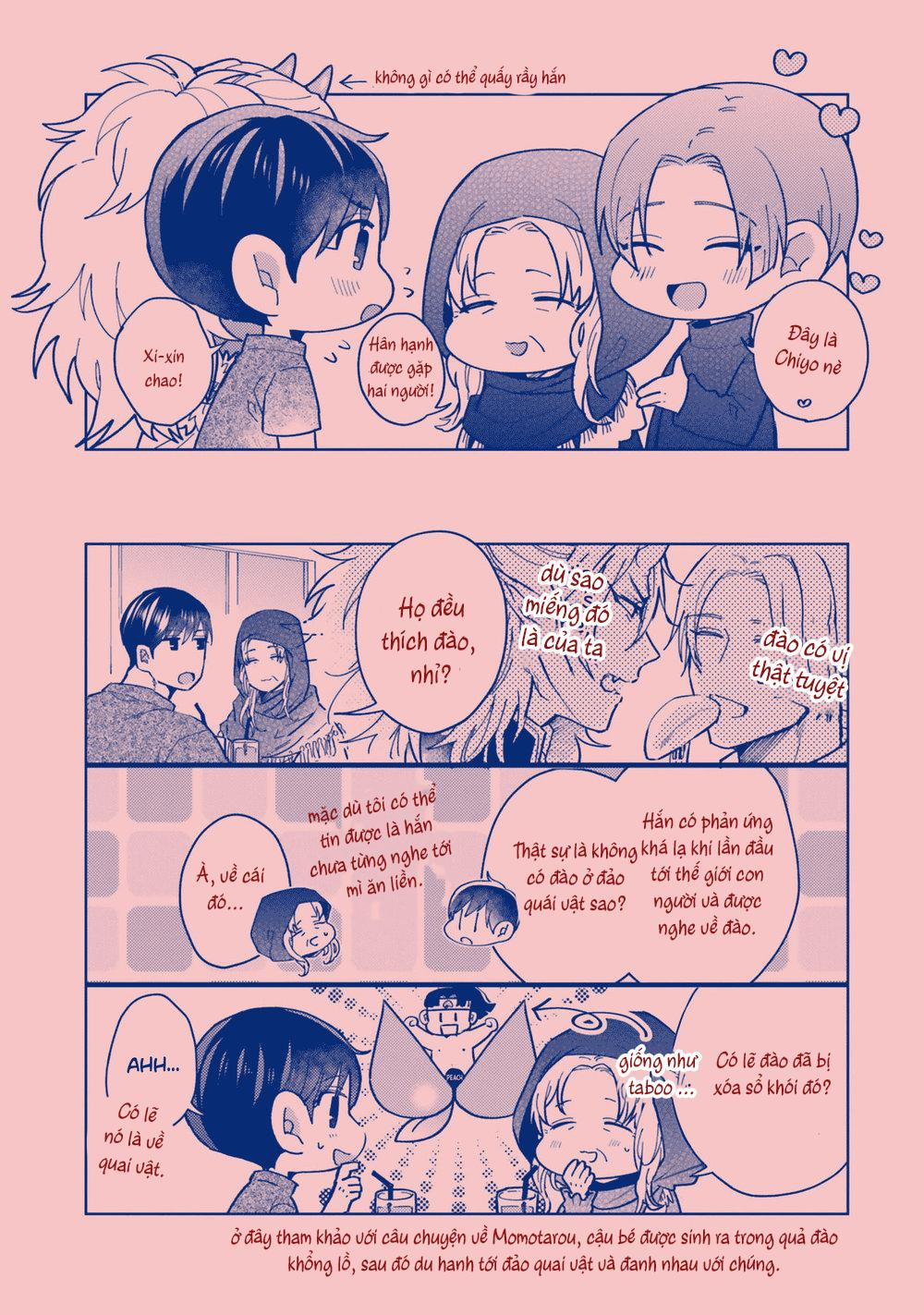 Kaerenu Oni to no Momo Biyori 6 NT trang 12