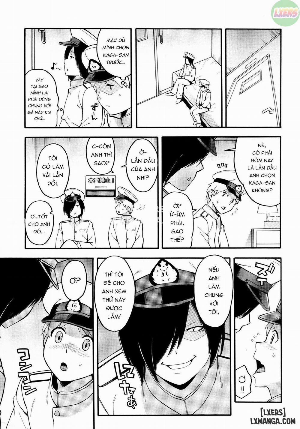 Kaga-sensei's ~First DP lesson Oneshot trang 7