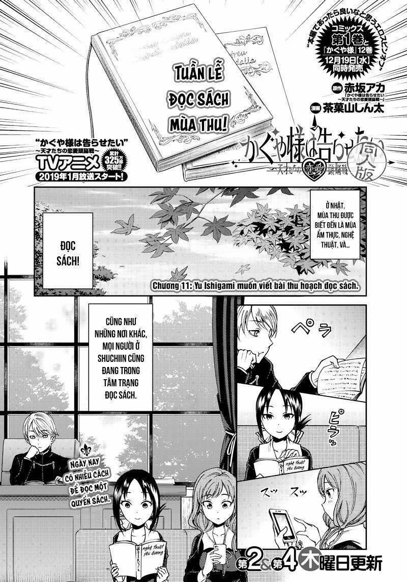 Kaguya-Sama Wa Kokurasetai Doujinshi 11 trang 1