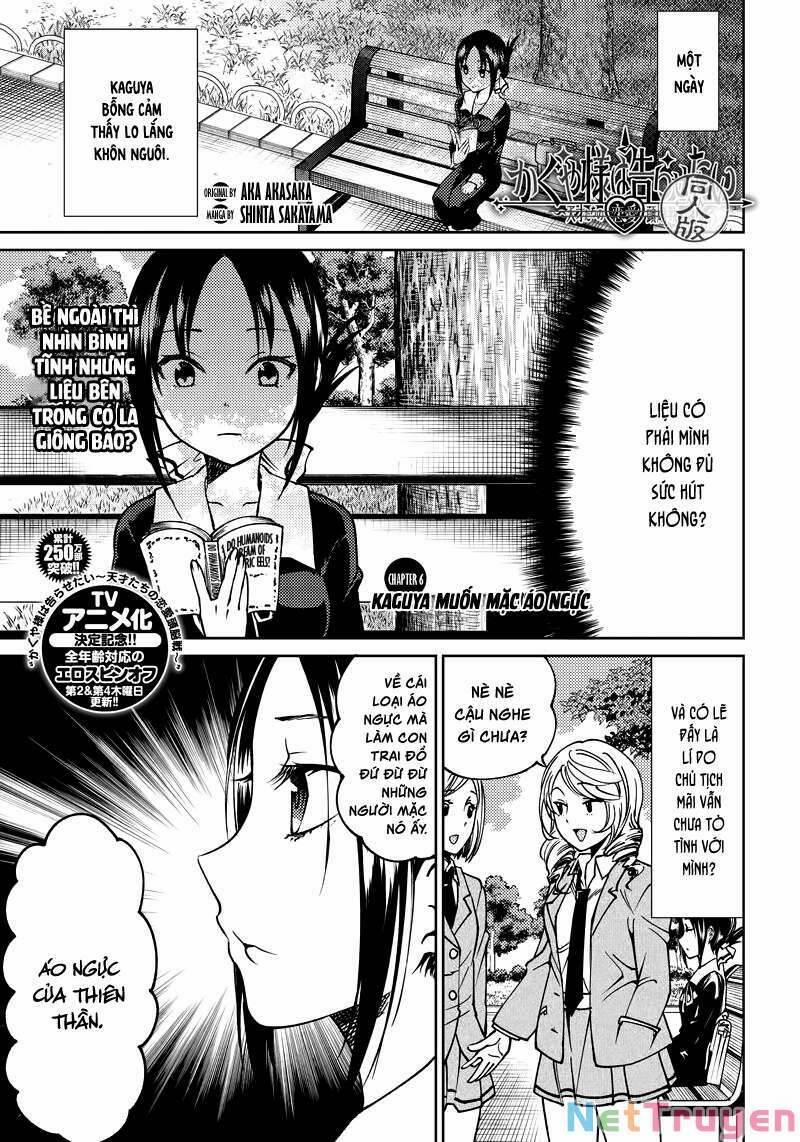 Kaguya-Sama Wa Kokurasetai Doujinshi 6 trang 1