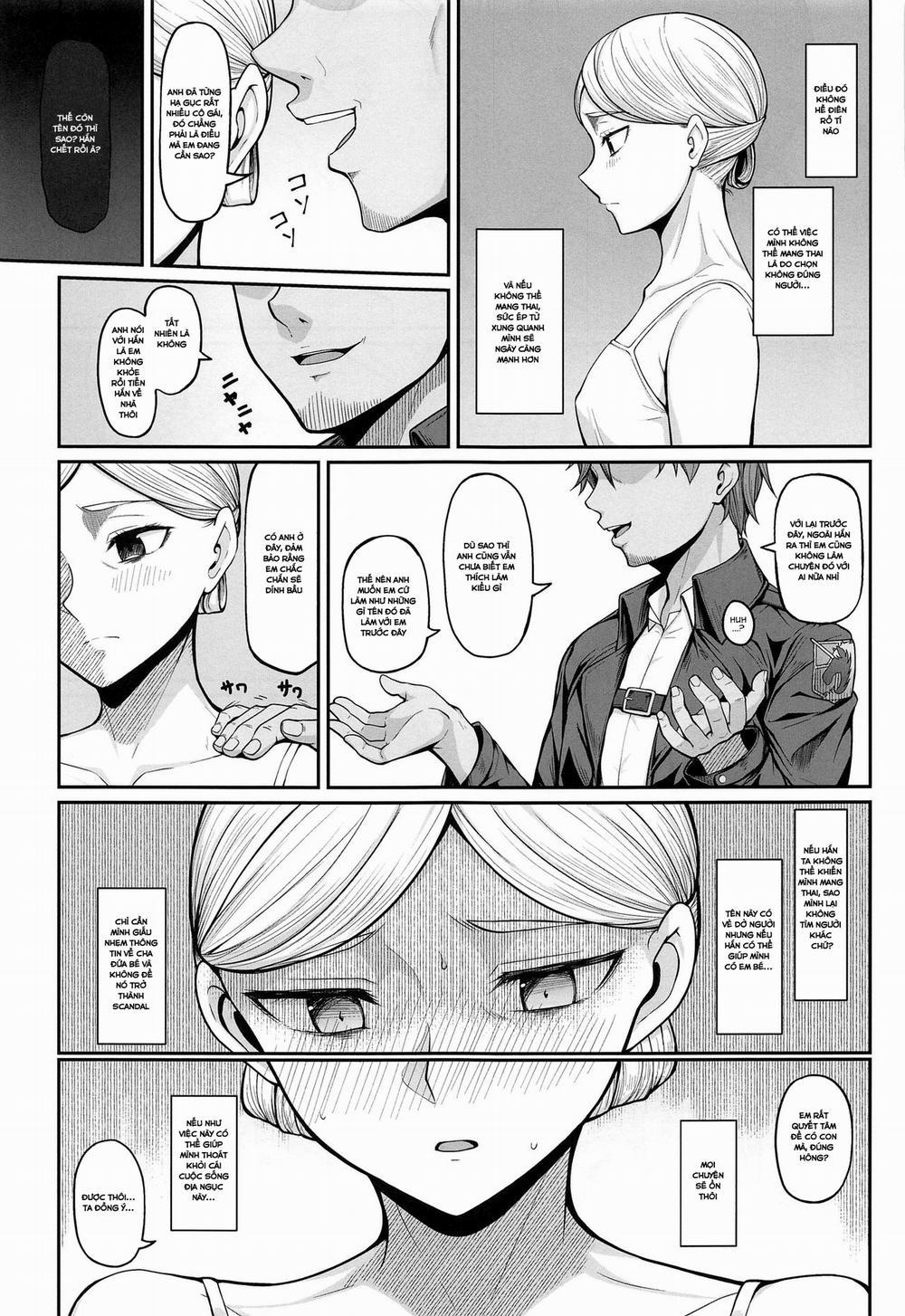 Kairaku Ochi shita Botebara Joou Historia (Shingeki no Kyojin) Oneshot trang 4