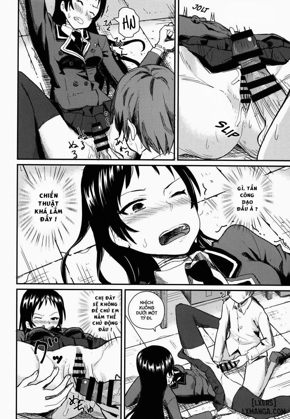 Kajou-senpai ni Chinpo Misete Semattemita Oneshot trang 12