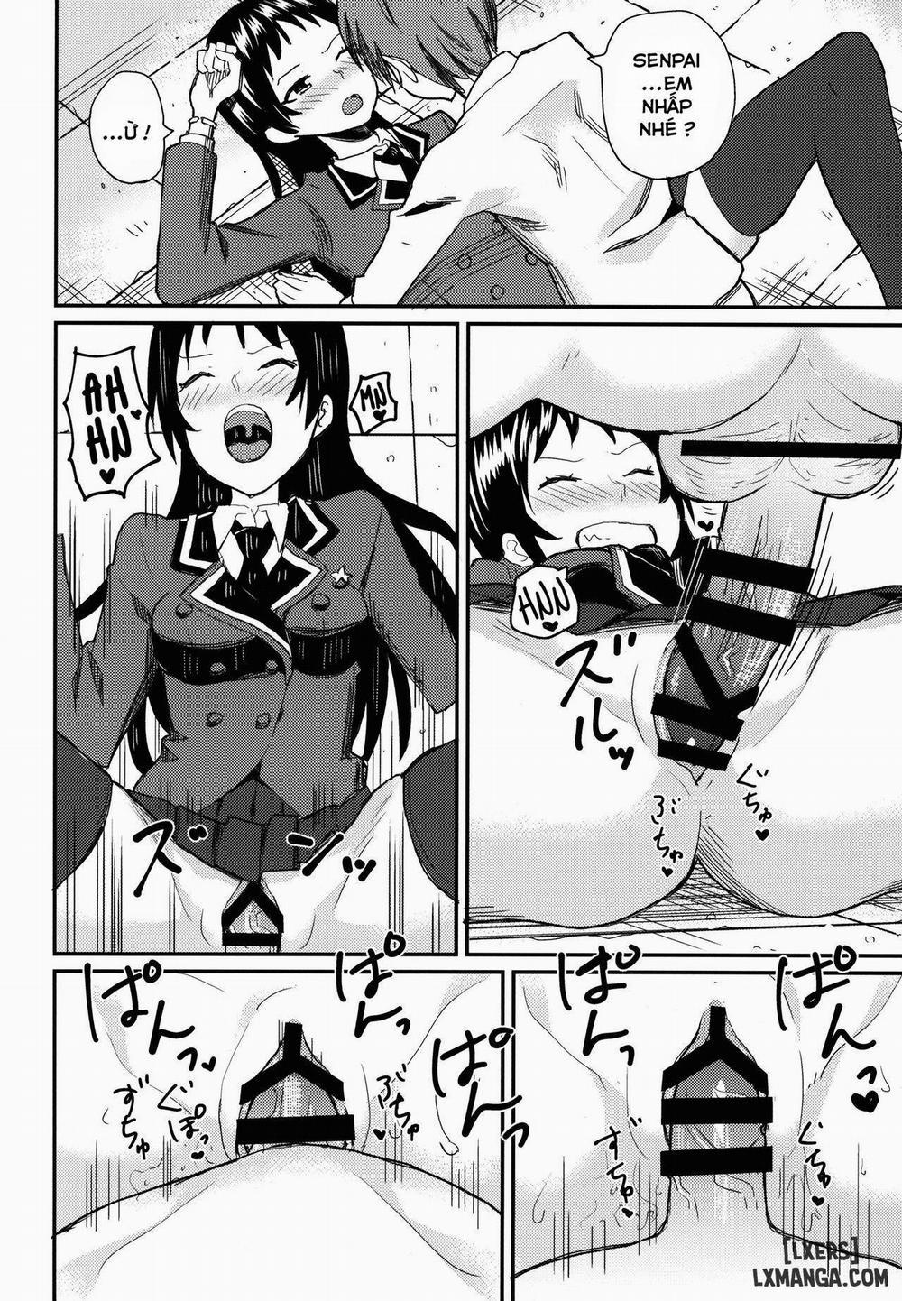 Kajou-senpai ni Chinpo Misete Semattemita Oneshot trang 13