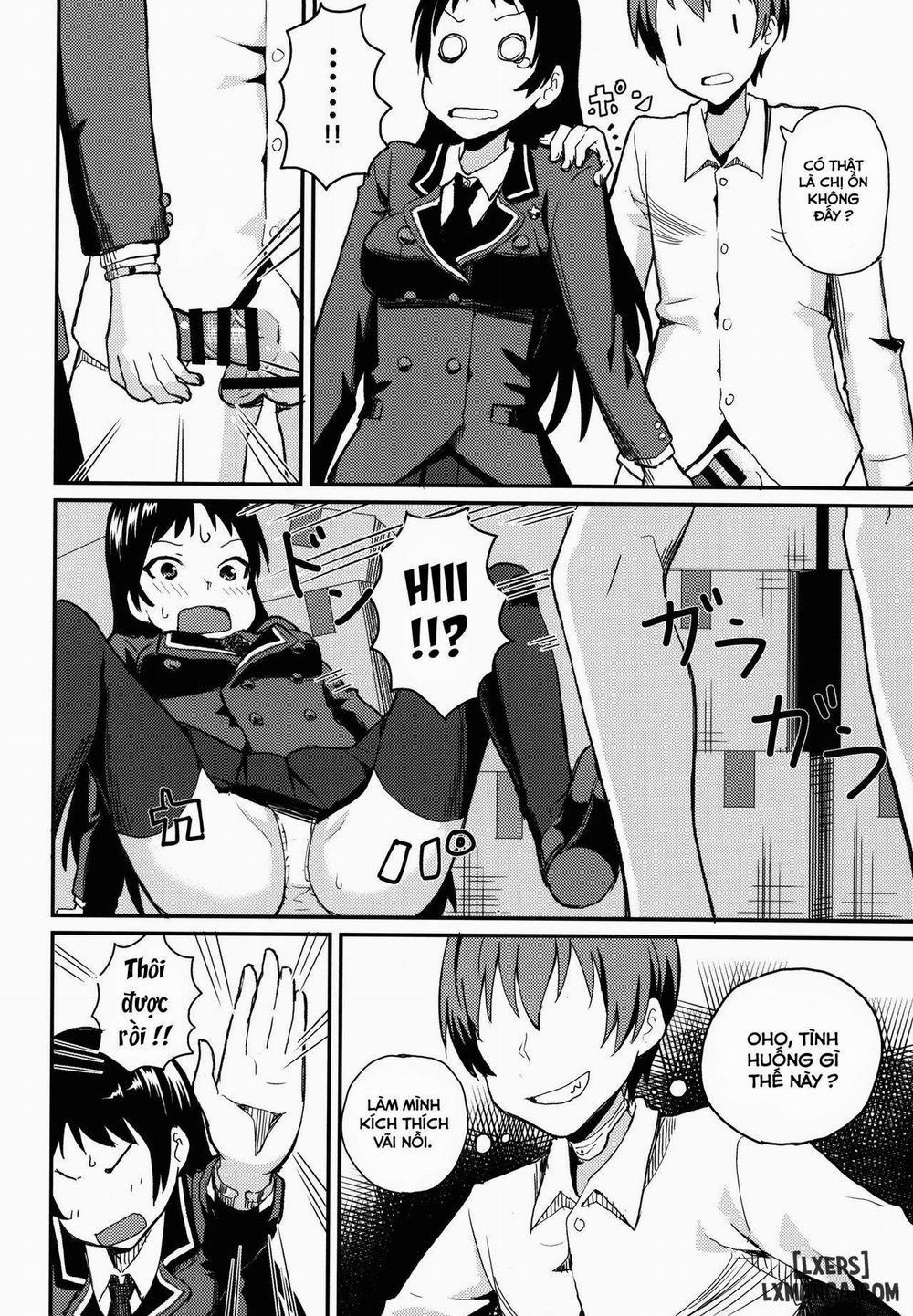 Kajou-senpai ni Chinpo Misete Semattemita Oneshot trang 4