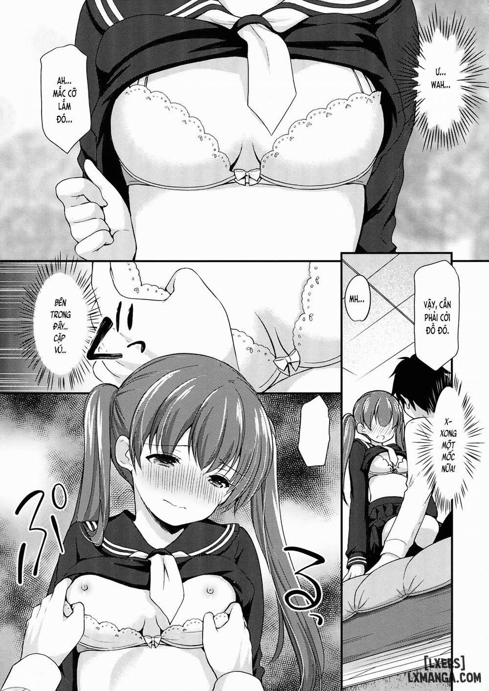 Kakko Tsuketetara Sex Oshietette Iwaret Oneshot trang 8