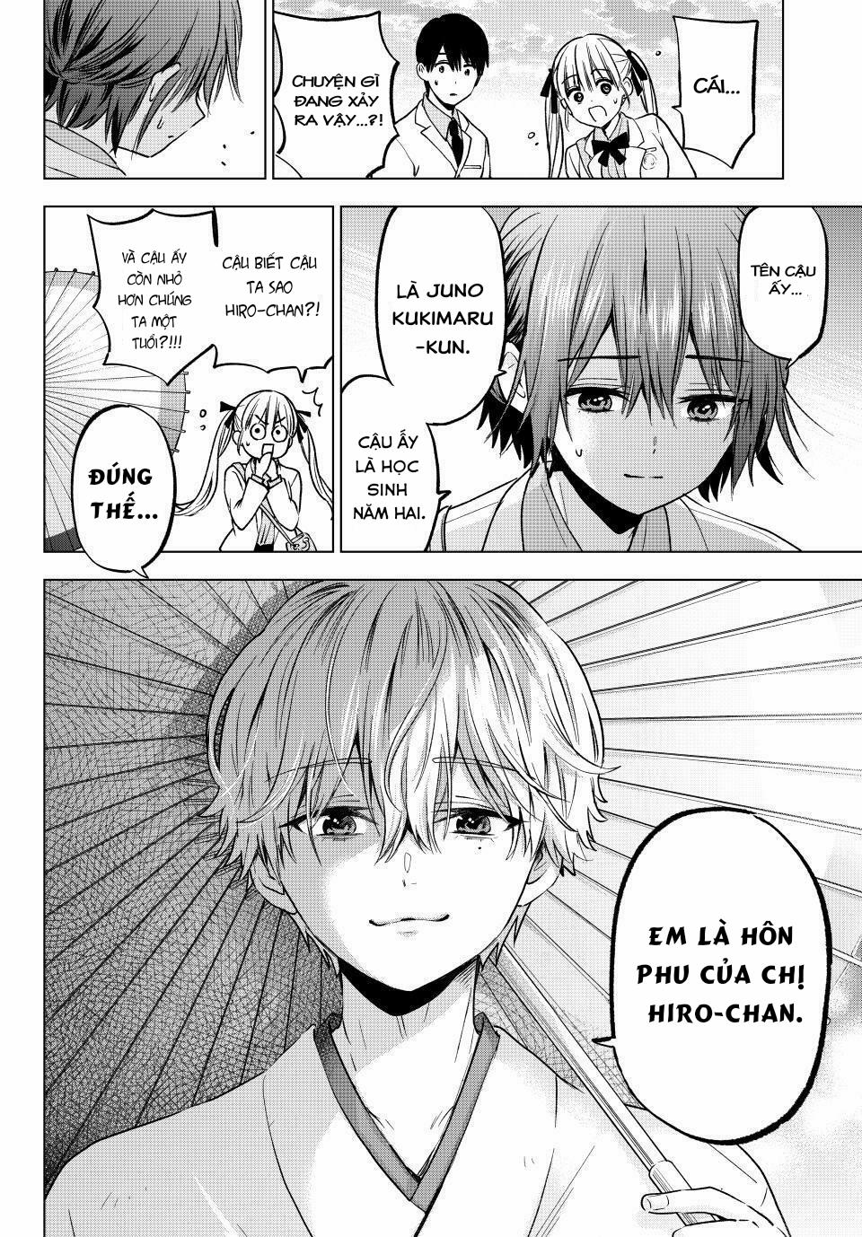 Kakkou No Iinazuke 214 trang 19