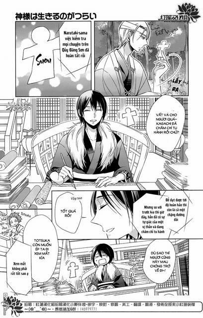 Kami Sama Wa Ikiru No Ga Tsurai 8 trang 8