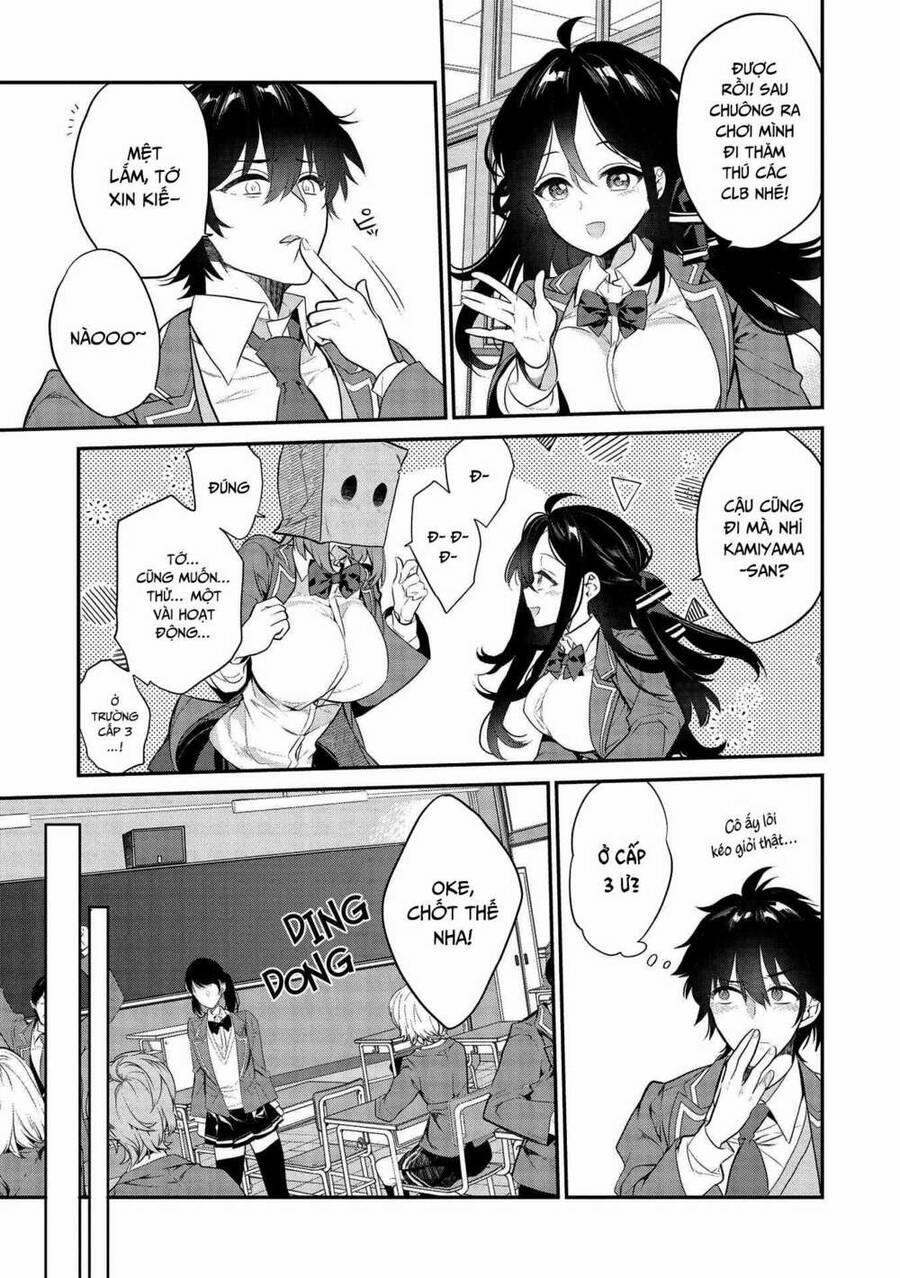 Kamiyama-San, Thiếu Nữ Kém Giao Tiếp Lúc Nào Cũng Đội Túi Giấy Trên Đầu!! 4 trang 7