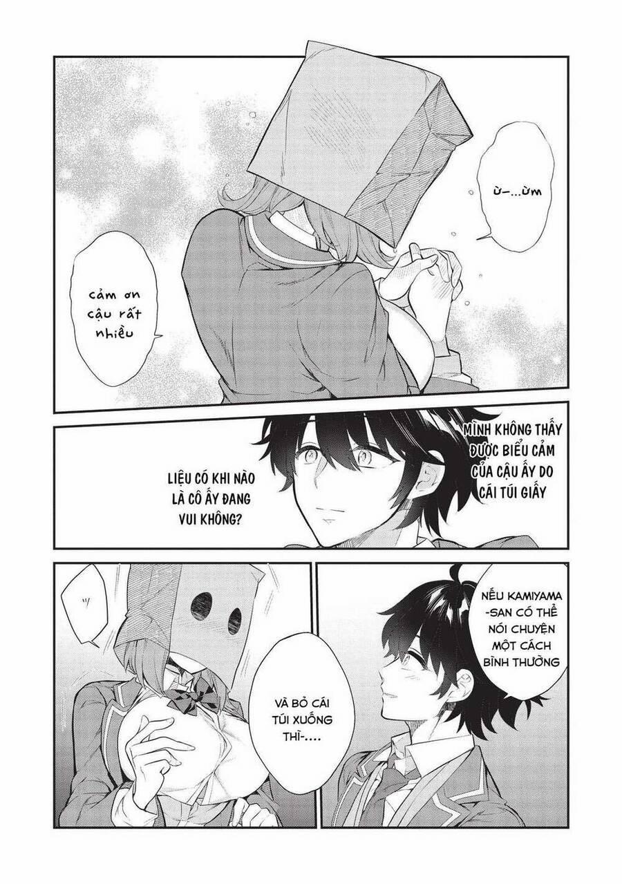 Kamiyama-San, Thiếu Nữ Kém Giao Tiếp Lúc Nào Cũng Đội Túi Giấy Trên Đầu!! 5 trang 4