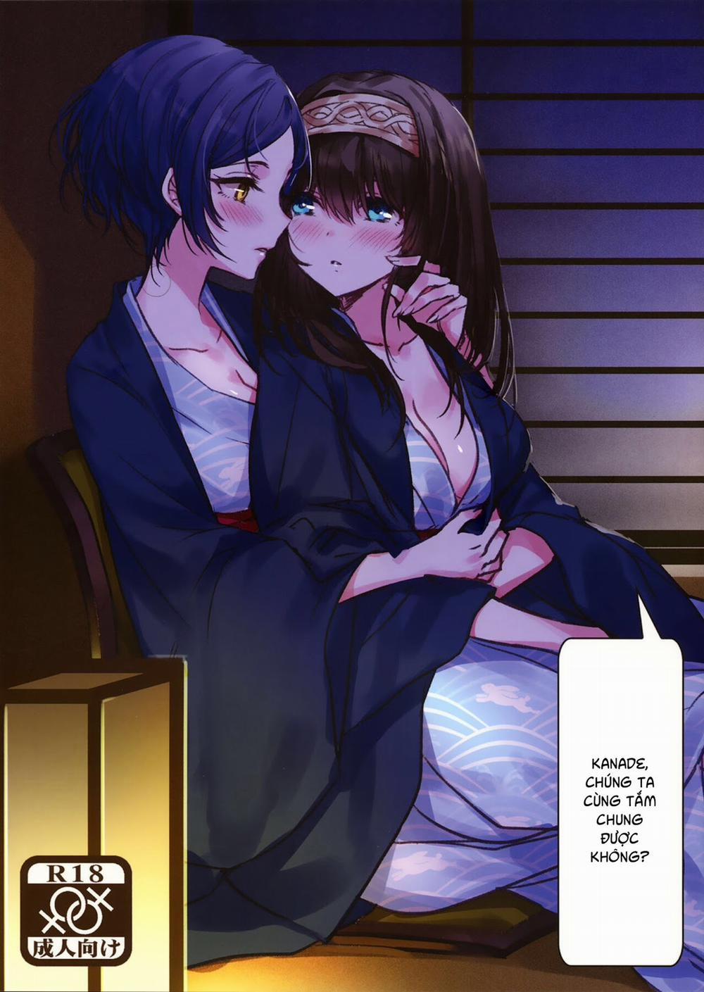 Kanade-San, Onsen Ni Issho Ni Hairimasenka (The Idolmaster) Oneshot trang 1