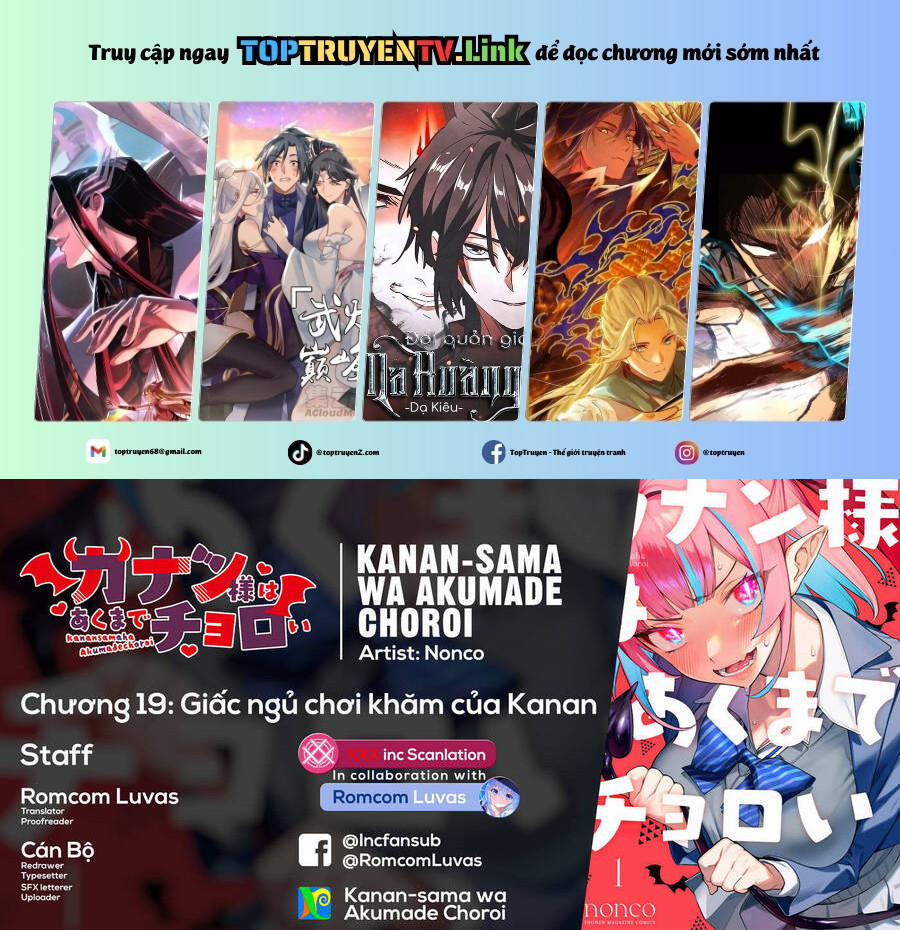 Kanan-Sama Wa Akumade Choroi 18 trang 0