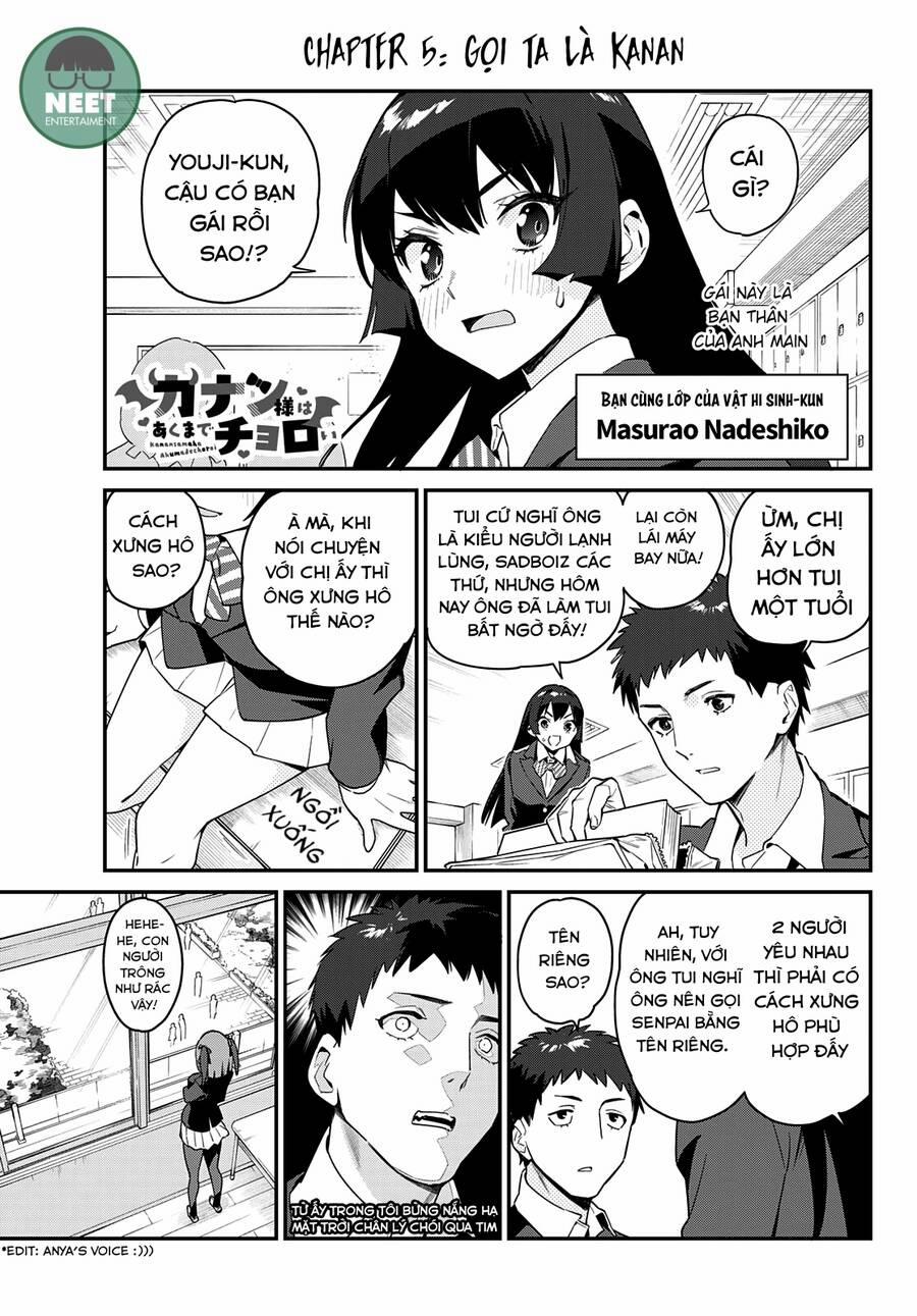 Kanan-Sama Wa Akumade Choroi 5 trang 2