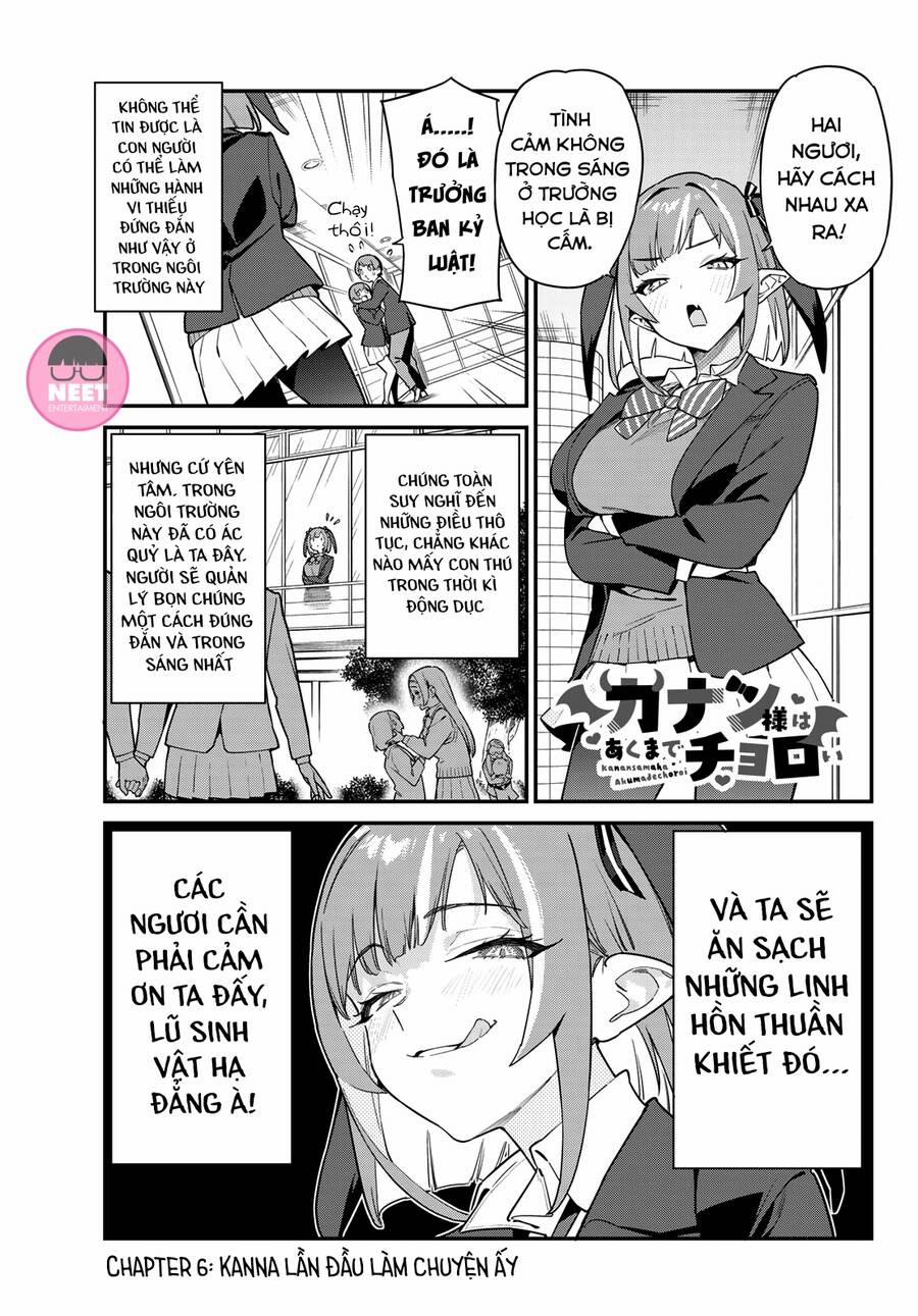 Kanan-Sama Wa Akumade Choroi 6 trang 1