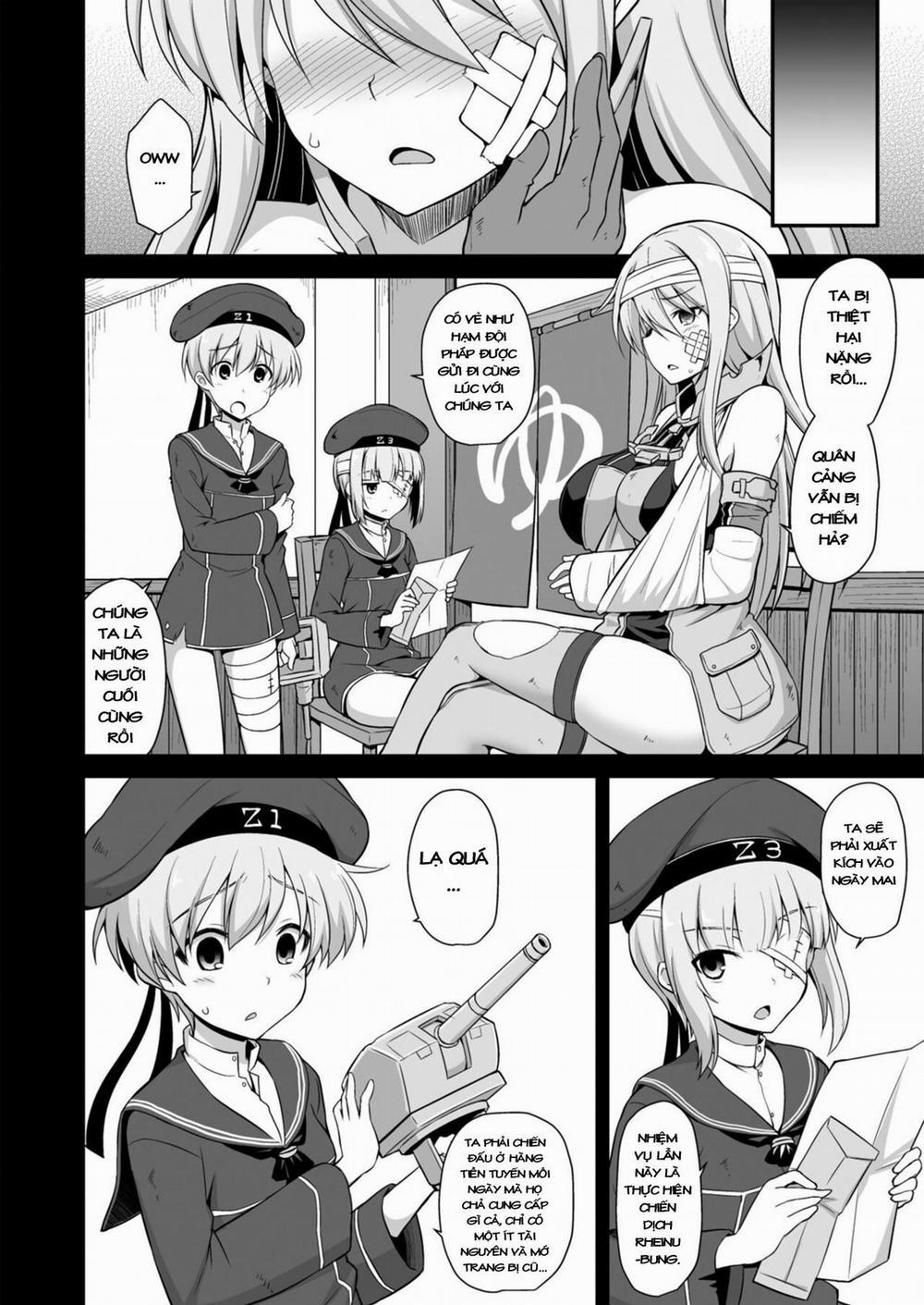 Kanmusu Chakunin Zenya Prinz Eugen Yaku Ochi Nyuugi Kousai Oneshot trang 2