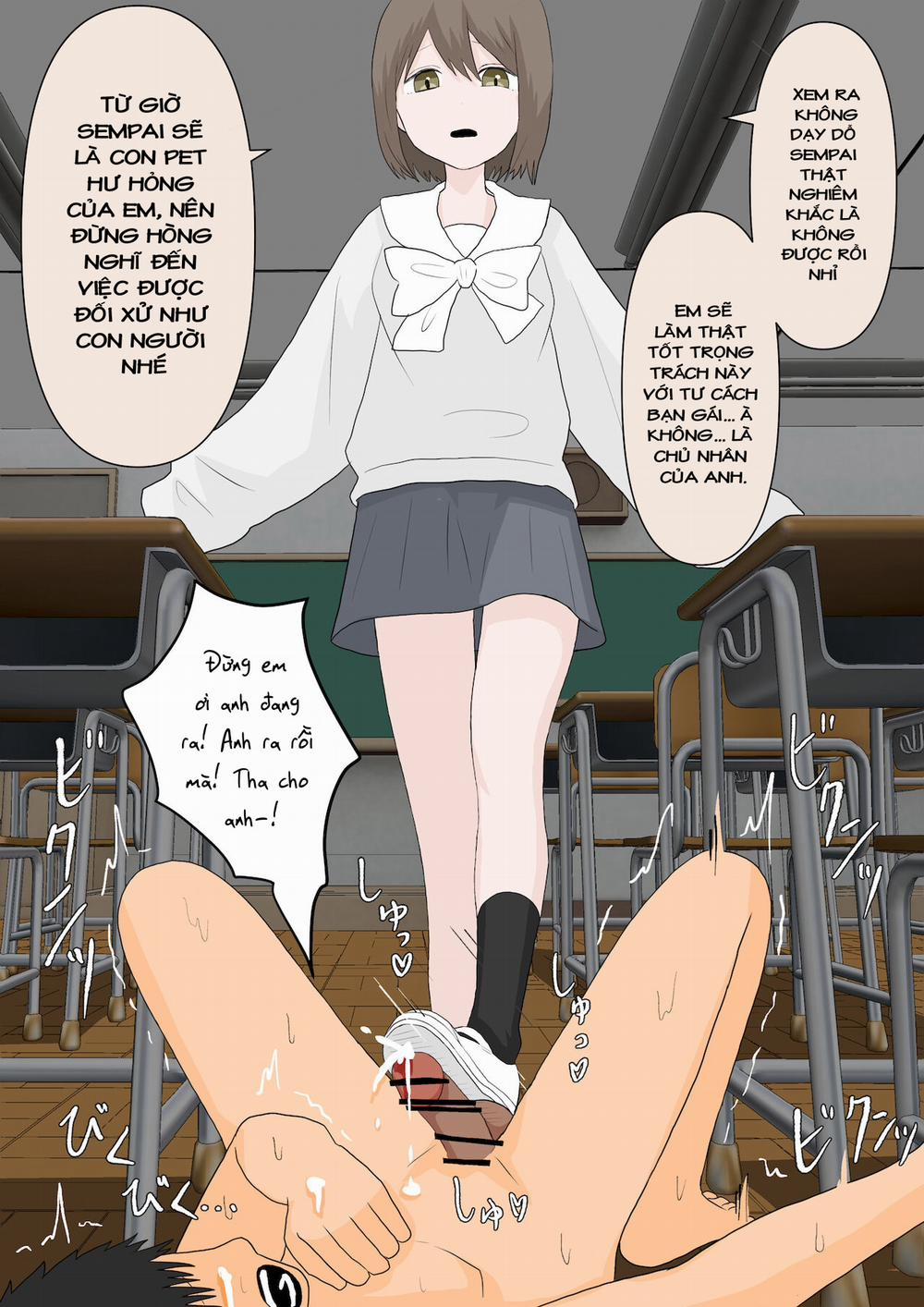 Kanojo ni Ningen no Songen o Fuminijirareru Oneshot trang 32