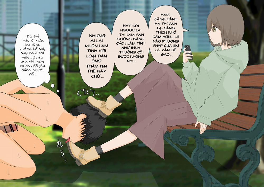 Kanojo ni Ningen no Songen o Fuminijirareru Oneshot trang 34