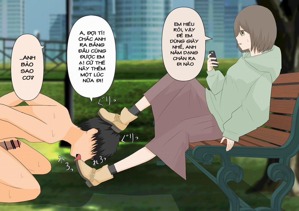 Kanojo ni Ningen no Songen o Fuminijirareru Oneshot trang 36