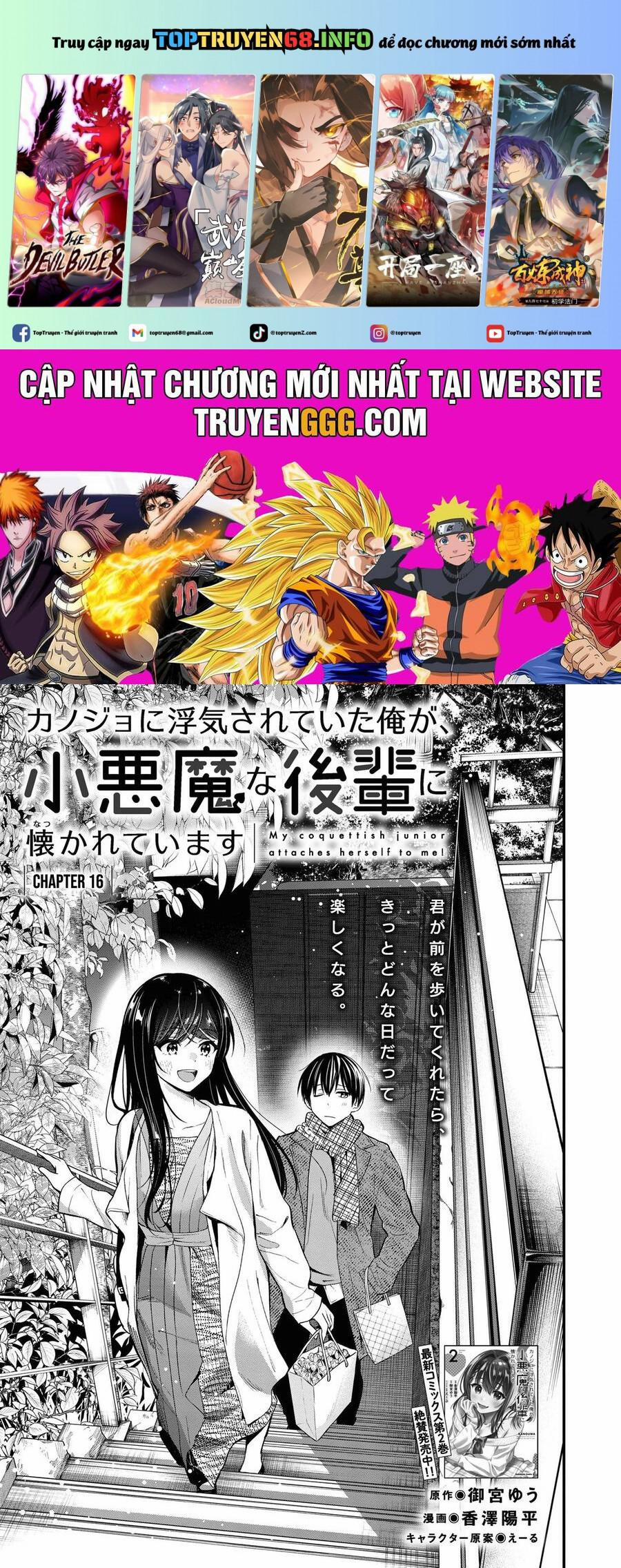 Kanojo Ni Uwaki Sareteita Ore Ga, Koakuma Na Kouhai Ni Natsukareteimasu 16 trang 0