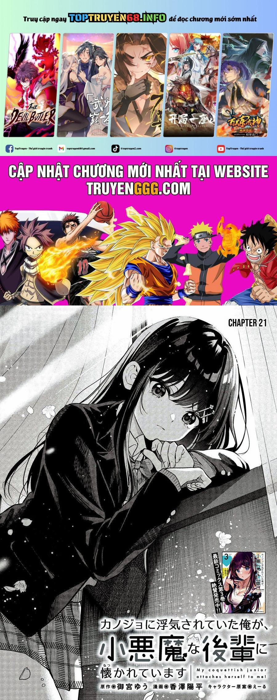 Kanojo Ni Uwaki Sareteita Ore Ga, Koakuma Na Kouhai Ni Natsukareteimasu 21 trang 0