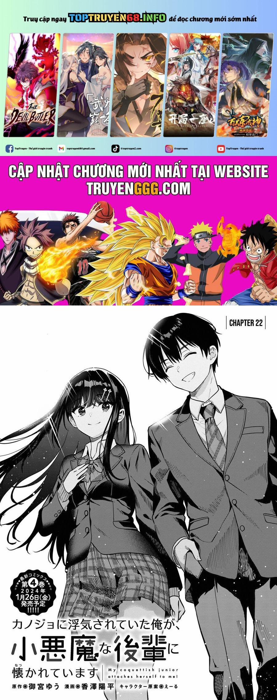 Kanojo Ni Uwaki Sareteita Ore Ga, Koakuma Na Kouhai Ni Natsukareteimasu 22 trang 0