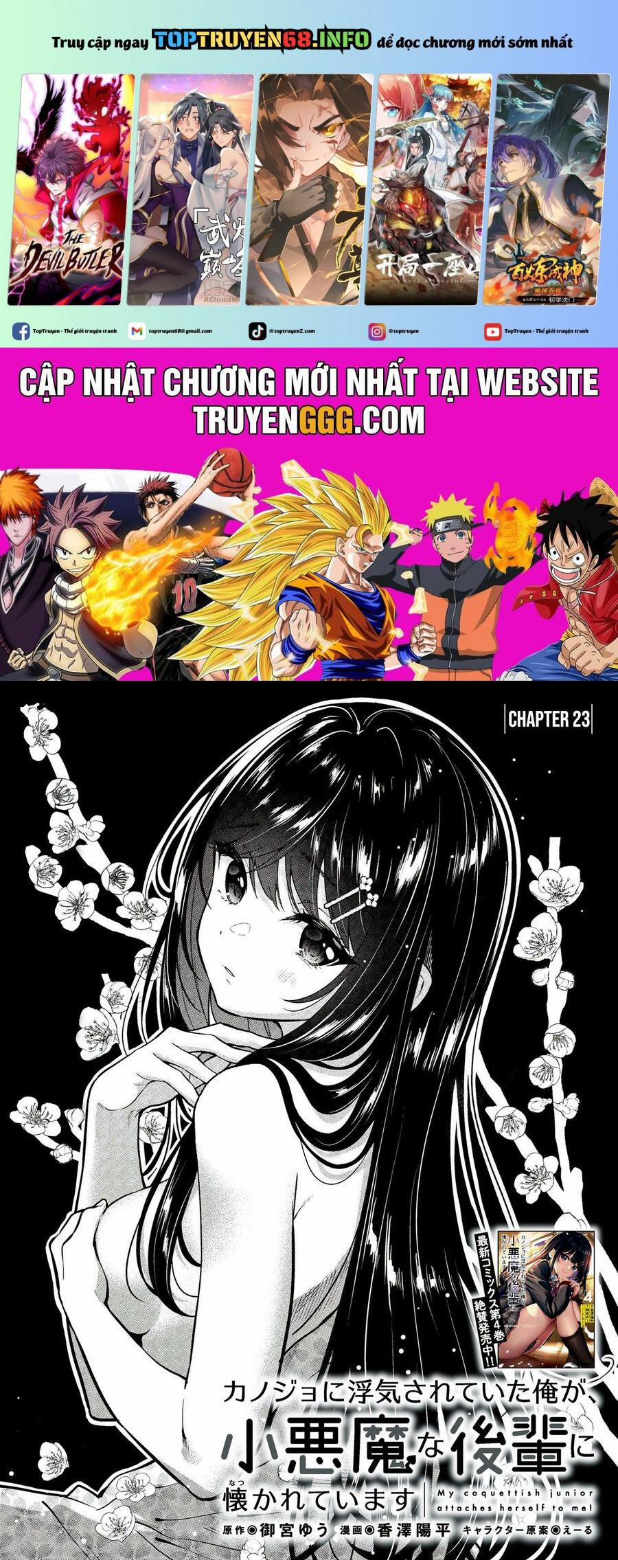 Kanojo Ni Uwaki Sareteita Ore Ga, Koakuma Na Kouhai Ni Natsukareteimasu 23 trang 0