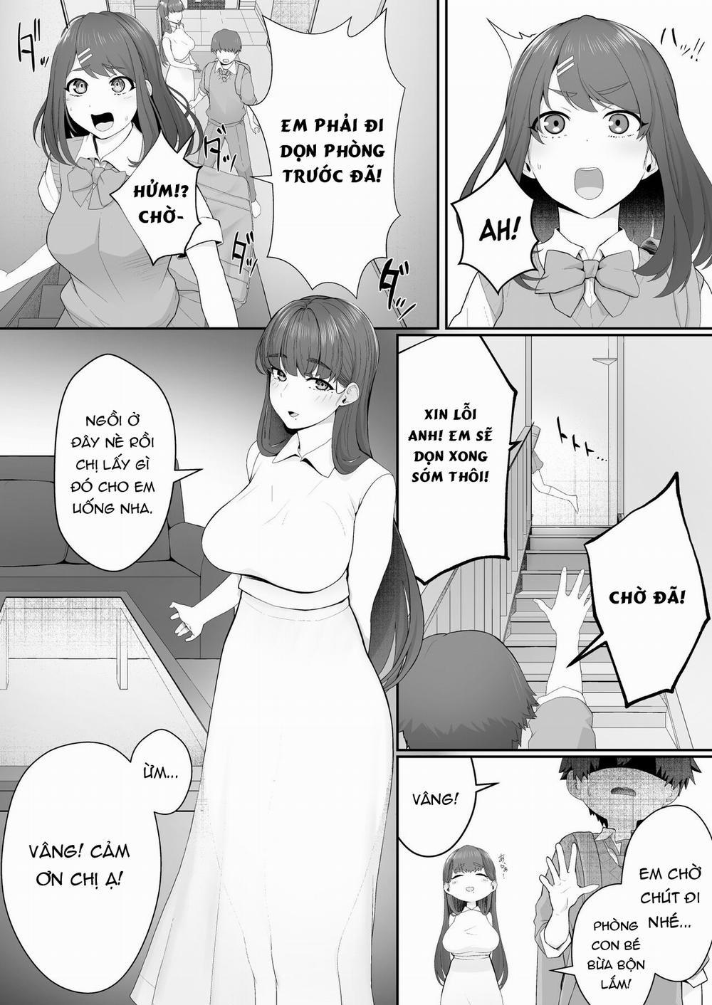Kanojo no Onee-san ni Otosareru Oneshot trang 4