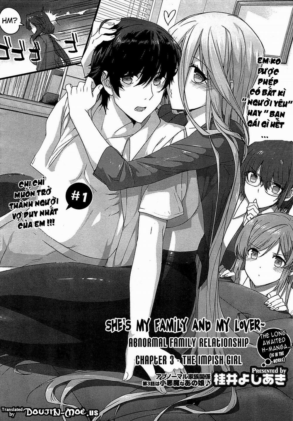 Kanojo wa Kazoku de Hanayome de 3 trang 1