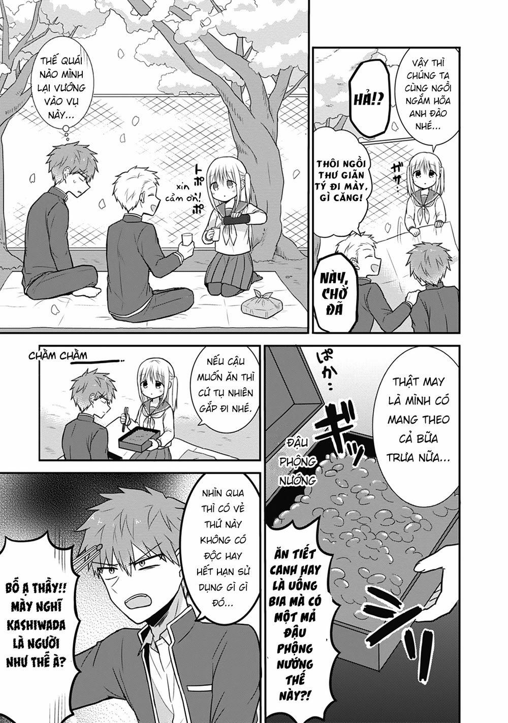 Kao Ni Denai Kashiwada-San To Kao Ni Deru Oota-Kun 0 0 Kashiwada-san Ngắm Hoa Anh Đào trang 4