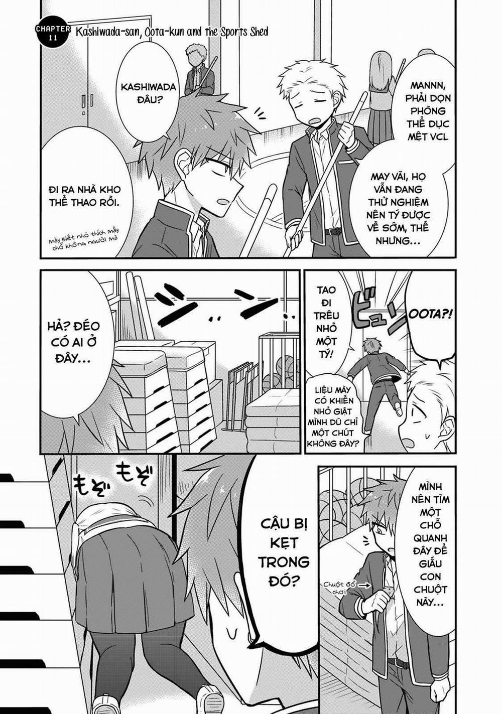 Kao Ni Denai Kashiwada-San To Kao Ni Deru Oota-Kun 11 trang 0